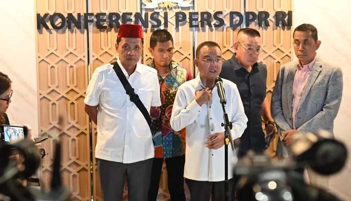 Wakil Ketua DPR Sufmi Dasco Ahmad memastikan Revisi Undang-Undang (RUU) Pilkada batal disahkan.-Anisha Aprilia-