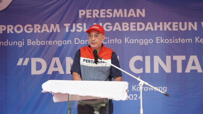 NGABEDAHKEUN WALAHAR: Pertamina Patra Niaga Regional Jawa Bagian Barat Resmikan Program TJSL ‘Ngabedahkeun Walahar’ untuk Pengembangan Ekonomi dan Lingkungan di Karawang. (ist)