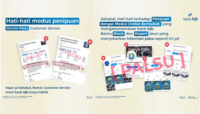 bank bjb Ingatkan Nasabah Untuk Waspadai Berbagai Modus Penipuan