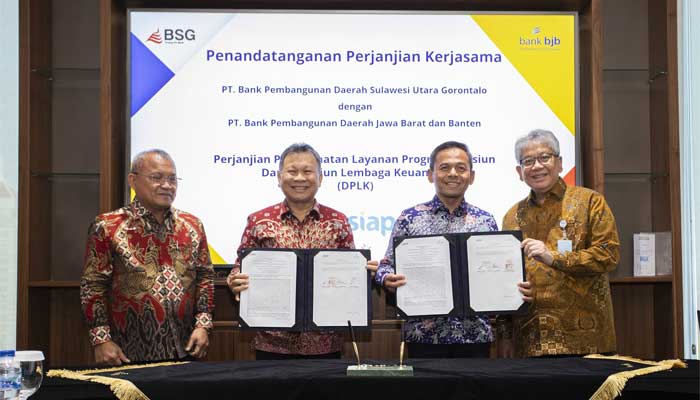 bank bjb Jalin Kerja Sama Pemanfaatan Program DPLK dengan Bank SulutGo