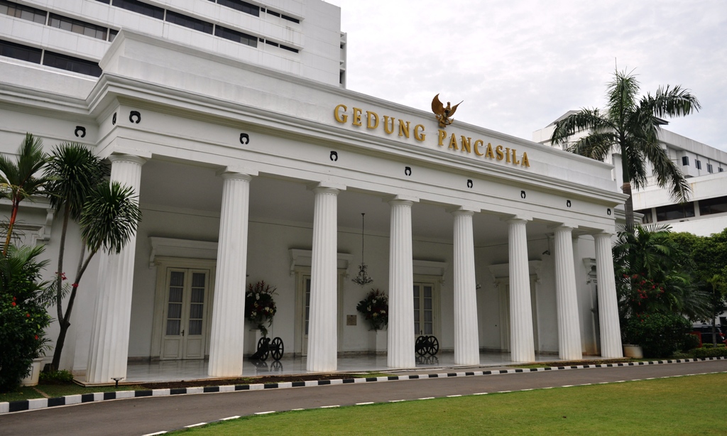 Gedung Pancasila Kemenlu di Jakarta.-ist-