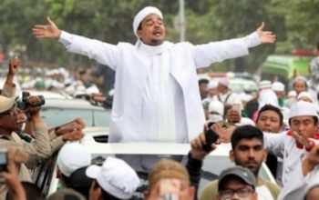 Mantan Imam Besar Front Pembela Islam (FPI) Habib Rizieq Shihab/Ist