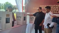 KPU RI Gelar Simulasi Pemungutan dan Penghitungan Suara di Depok