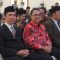 Bacalon Wakil Wali Kota Sukabumi, Andri Setiawan Hamami saat menghadiri pelantikan 35 DPRD Kota Sukabumi.(Foto: Radar Sukabumi)