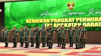 Daftar 18 Pati TNI AD Naik Pangkat, Ada Nama Brigjen TNI Kunto dan Letjen TNI Mohammad Fadjar
