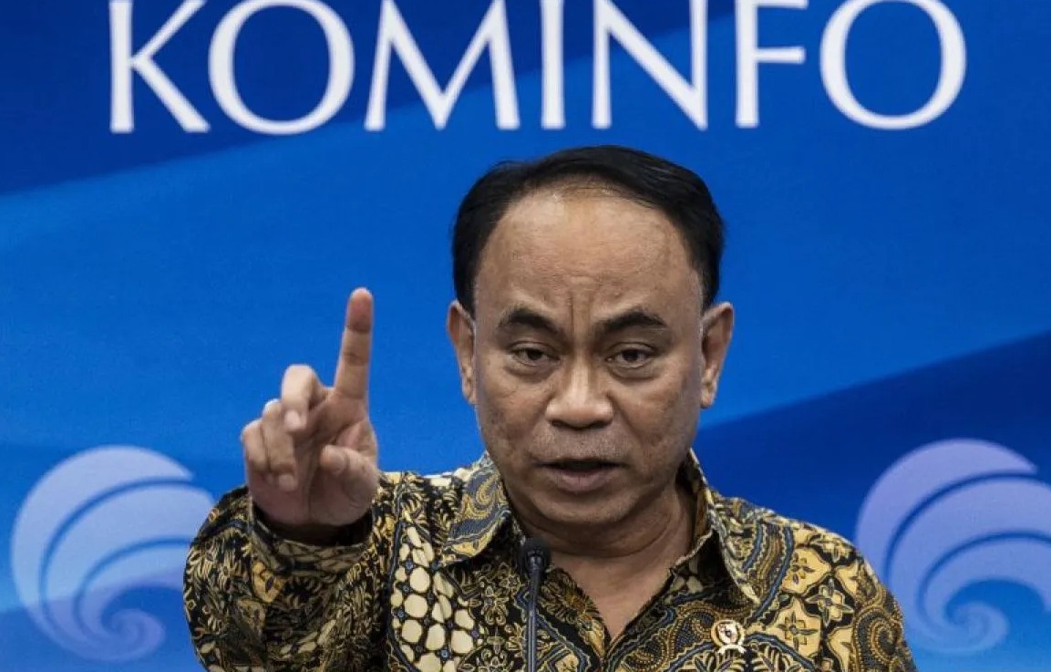 Menteri Komunikasi dan Informatika (Menkominfo) Budi Arie Setiadi. (Aprillio Akbar)
