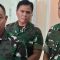 Panglima TNI Jenderal Agus Subiyanto didampingi seluruh Kepala Staf angkatan usai menghadiri rapat di Komisi I DPR RI, Gedung DPR-MPR, Jakarta Pusat, pada Selasa (3/9).