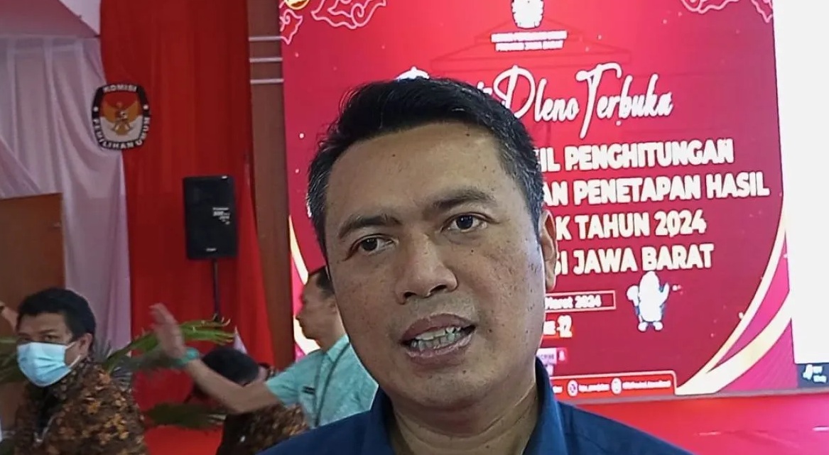 Ketua Divisi Teknis Penyelenggaraan KPU Jabar Adi Saputro. (Ricky Prayoga)
