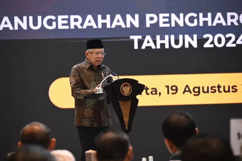 Wapres RI Ma'ruf Amin. (ANTARA)