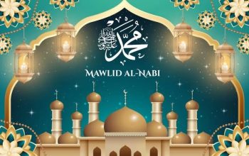 Ilustrasi peringatan Maulid Nabi Muhammad SAW. (Freepik)