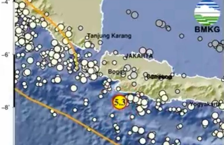 Hari ini Minggu (15/9/2024) wilayah Sukabumi digoyang gempa 5,3 Magnitudo. Berdasarkan catatan Badan Meteorologi Klimatologi dan Geofisika (BMKG) mencatat lokasi gempa