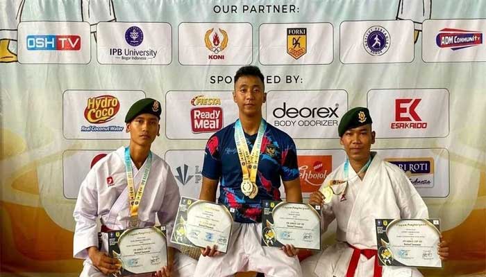 Atlet Karate Yon Armed Kostrad