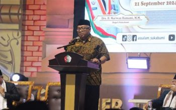 Bupati Sukabumi Resmikan Masjid Ponpes Pesantren Modern Assalam