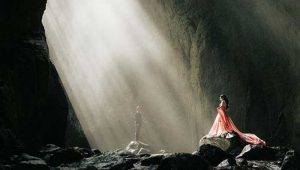 Panorama Curug Ibun Pelangi, Tempat Healing di Majalengka Jawa Barat