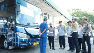 Dishub Kabupaten Sukabumi Gandeng Polri Lakukan Ramp Chek