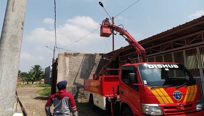 Dishub Kota Sukabumi PJU Rusak