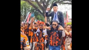 Endang Lentuk Dilantik Sebagai Anggota DPRD Subang, Ribuan Pemuda Pancasila & Kader Hadir
