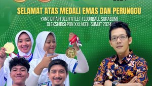 Atlet Floor Asal Kota Sukabumi Sumbang Dua Medali PON XXI