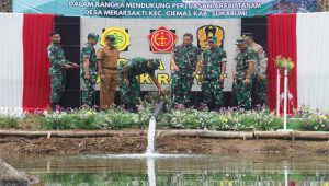 Resmikan DAM Pipanisasi di Ciemas Sukabumi, KSAD Jenderal TNI Maruli Simanjuntak Harapkan Panen Tiga Kali Setahun
