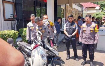 Kapolres Sukabumi AKBP Dr. Samian didampingi kasatreskrim