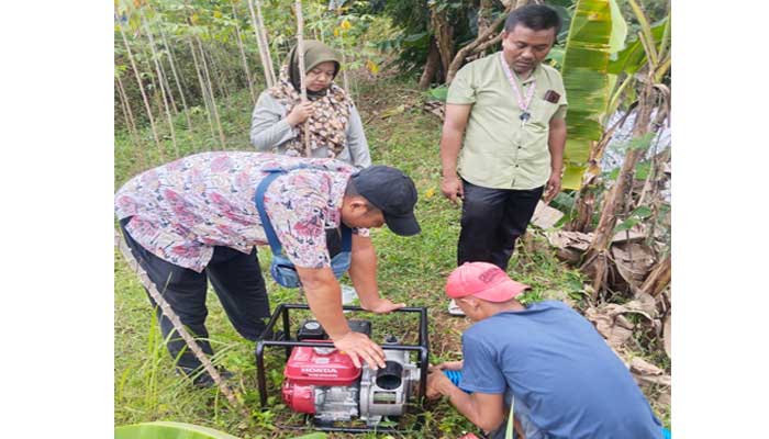 Kementan Maksimalkan Pompanisasi di Desa Mekar Sari