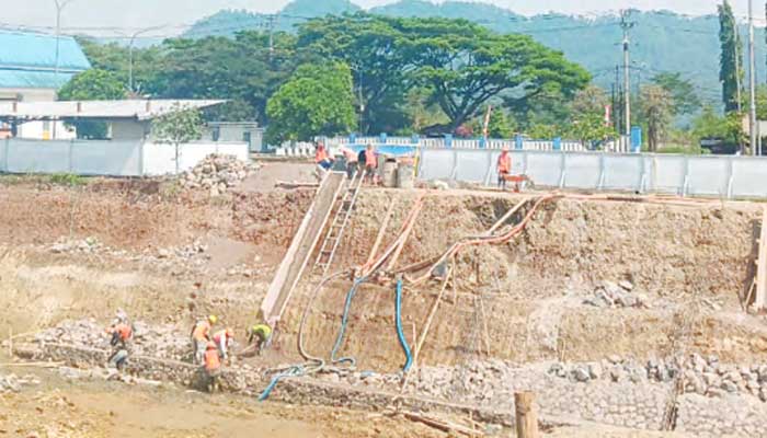 Kolam Retensi Terminal Kota Sukabumi