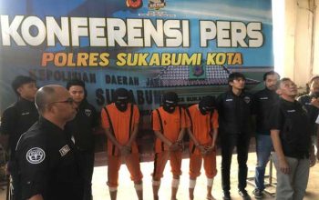 Komplotan Pelaku Pecah Kaca di Sukabumi