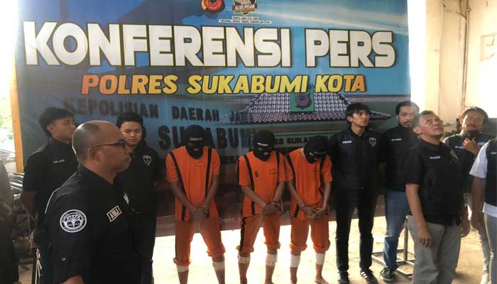 Komplotan Pelaku Pecah Kaca di Sukabumi