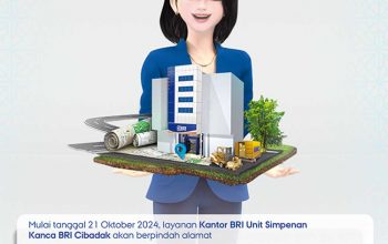 Layanan Kantor BRI Unit Simpenan Kanca BRI Cibadak Akan Pindah Alamat
