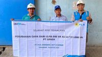 PLN ULP Cicurug Sukses Lakukan Penambahan Daya Listrik untuk PT Ginza Cipta Indah