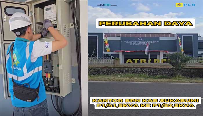 PLN UP3 Sukabumi Energize Kantor BPN Kabupaten Sukabumi