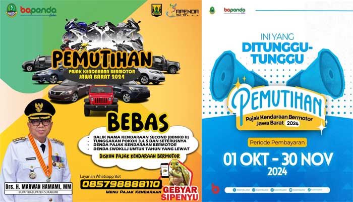 Pemutihan Pajak Kendaraan Jabar