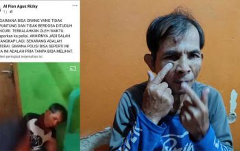 Penjual Es di Sukabumi Dituduh Mencuri