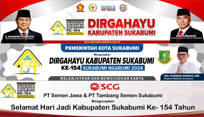 Selamat Hari Jadi Kabupaten Sukabumi