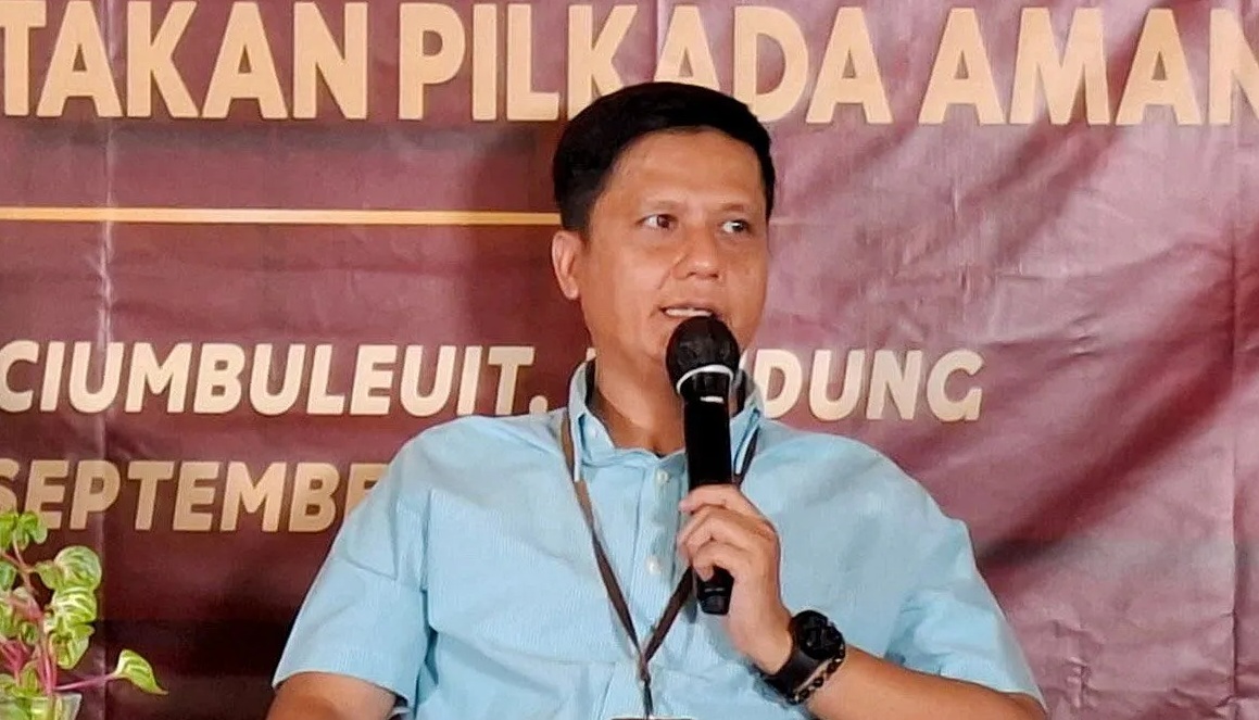 Ketua Divisi Sosialisasi, Pendidikan Pemilih, dan Partisipasi Masyarakat KPU Provinsi Jawa Barat Hedi Ardia.