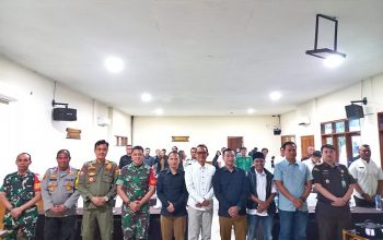 Komisi Pemilihan Umum (KPU) Kabupaten Sukabumi menggelar rapat kerja persiapan pengundian dan penetapan nomor urut pasangan calon serta rapat koordinasi kampanye dalam rangka Pemilihan Bupati dan Wakil Bupati Sukabumi pada Pemilihan Serentak Tahun 2024