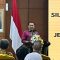 Ketua MPR RI Bambang Soesatyo saat berpidato dalam Silaturahmi Kebangsaan Pimpinan MPR RI bersama Keluarga Besar Presiden Kedua RI Jenderal Besar TNI (Purn) H. M. Soeharto di Kompleks Parlemen Senayan, Jakarta, Sabtu (28/9/2024). (Narda Margaretha Sinambela)