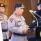 Kapolri Jenderal Listyo Sigit Prabowo saat melantik sejumlah Kapolda dan dua jabatan baru di Mabes Polri, Sabtu (28/9). (Mabes Polri)