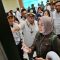 Menteri Perhubungan (Menhub) Budi Karya Sumadi neninjau Terminal Leuwipanjang di Bandung, Jawa Barat, Sabtu (28/9/2024). (Humas Kemenhub)