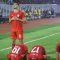 Pesepak bola Timnas Indonesia U-20 Jens Raven (kiri) dan rekan-rekannya mengungkapkan rasa syukur usai membobol gawang Timnas Yaman U-20 pada Kualifikasi Piala Asia U-20 2025 Grup F di Stadion Madya Gelora Bung Karno, Jakarta, Minggu (29/9/2024).