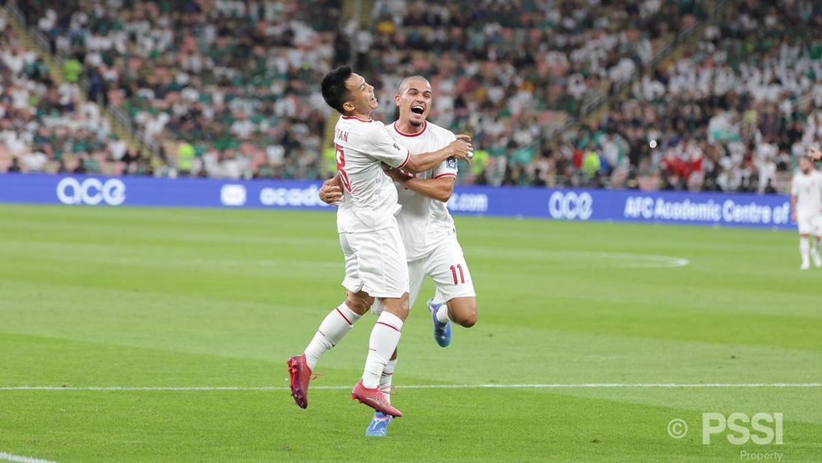 Timnas Indonesia memberikan kejutan dengan berhasil menahan imbang Arab Saudi