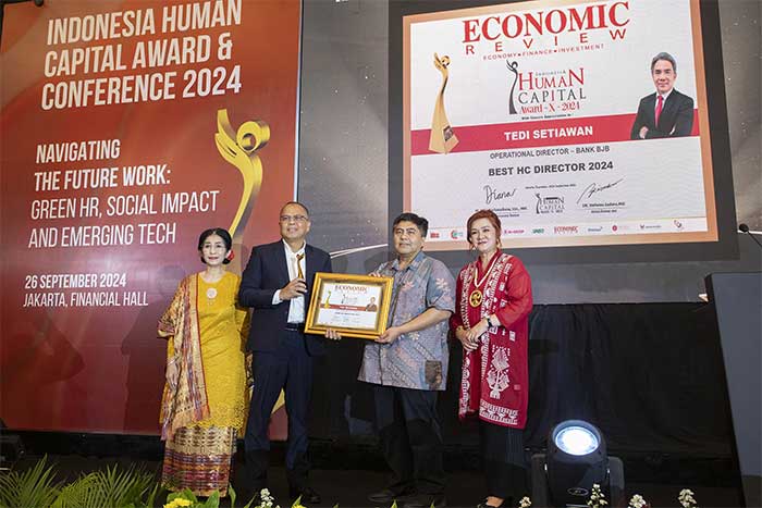 bank bjb Raih 3 Penghargaan Indonesia Human Capital Award