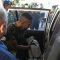 Pemuda berinisial JGK yang menjadi perwira TNI AL gadungan diproses oleh Polisi Militer Lantamal VII Kupang. (Dispenal)