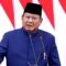 Tangkapan layar - Presiden RI Prabowo Subianto saat berpidato usai pelantikan di Jakarta, Minggu. (20/10/2024). (Sekretariat Presiden).