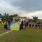 Calon Bupati Sukabumi Asep Japar saat membuka open turnamen sepak bola Asep Japar Cup 2024 di lapanh sepak bola Cisolok.(FOTO : NANDI/ RADARSUKABUMI)