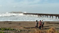 Lokasi Puluhan Nelayan Tegalbuleud Sukabumi Terjebak, Dulunya Bekas Dermaga