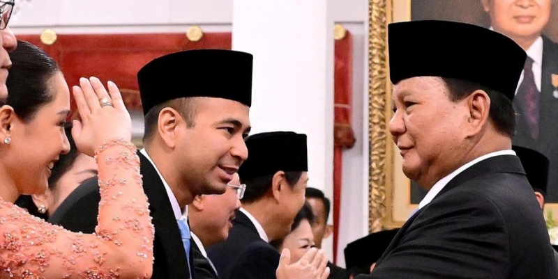 Raffi Ahmad, Utusan Khusus Presiden Prabowo Subianto/Ist