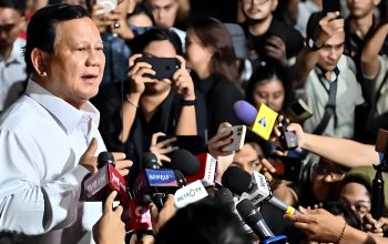 Prabowo memberikan pembekalan kepada calon di Hambalang, Kamis 17 Oktober 2024-Lingga.ID-
