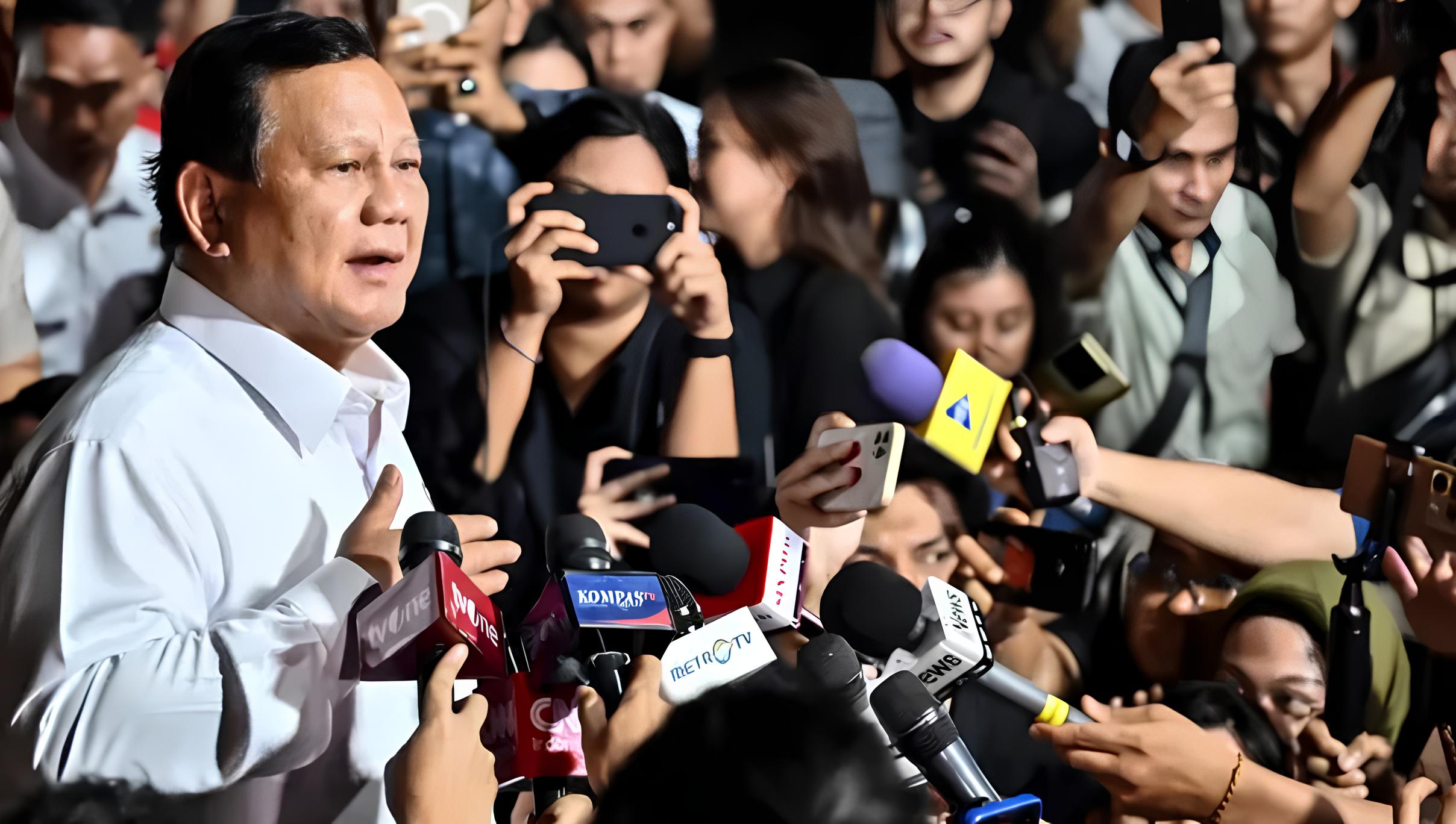 Prabowo memberikan pembekalan kepada calon di Hambalang, Kamis 17 Oktober 2024-Lingga.ID-