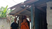 Dinding Rumah Warga di Loji Simpenan Sukabumi Ambruk Terdampak Gempa